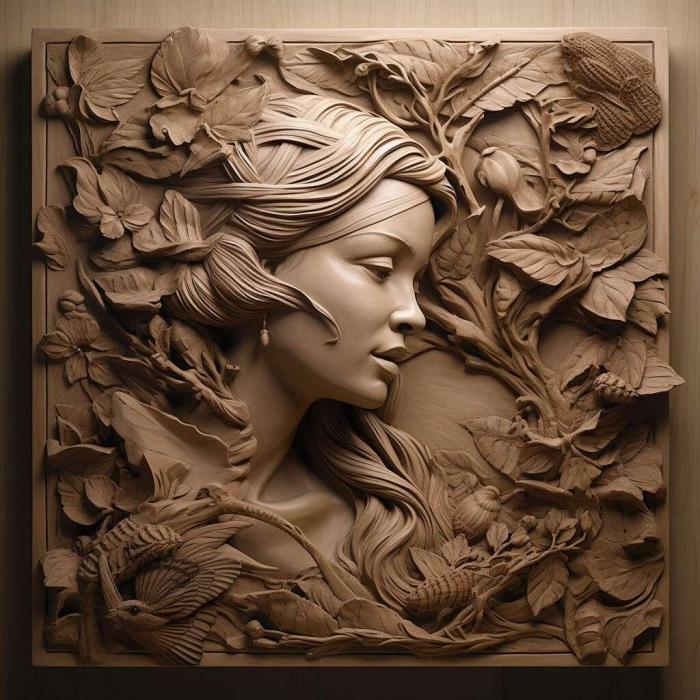 نموذج ثلاثي الأبعاد لآلة CNC 3D Art 